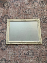 White Rectangle Mirror 32”x24”