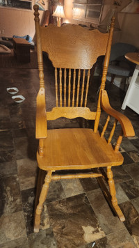 Vintage Wooden rocking chair