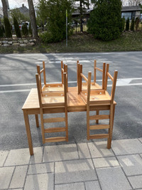 Small table and chairs FREE