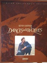 KEVIN COSTNER-DANCES WITH WOLVES-VHS