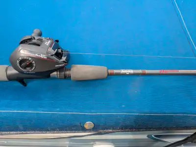 Shimano Baitcaster Reel & Fenwick Rod, View more