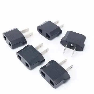 European Euro EU to US USA Canada Plug Charger Adapter, View more