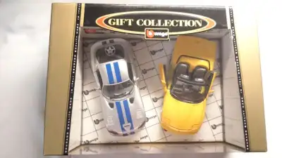 BRAND NEW IN BOX NEVER OPENED NEVER PLAYED WITH IN MINT CONDITION 2 ALL TIME FAMOUS MUSCLE CARS YELL...