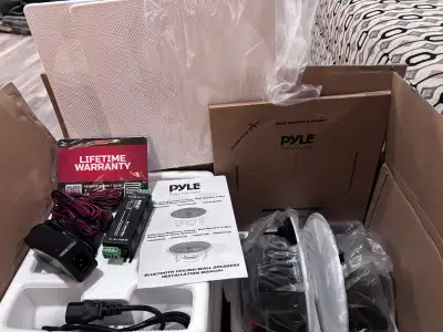 Pyle 8” Bluetooth Ceiling Speaker Kit, View more