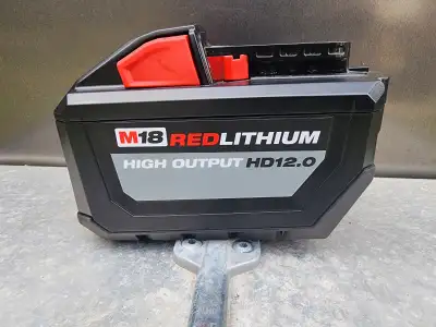 12 AH Milwaukee Tool 18V M18 Red Lithium-Ion High Demand (HD), View more