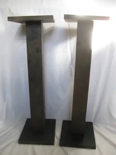 Sturdy Pair of Quality Plywood Speaker Stands, View more