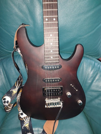 Ibanez GSA60-wnf guitar and Marshall mg50fx amplifier 