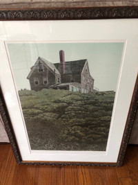 Helen Rundell Listed Artist Hand Signed and Numbered Lithograph
