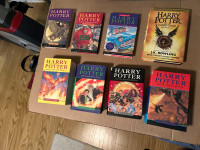 11 X HARRY POTTER COMPLETE HARDCOVER BOOK PLUS ROWLING EXTRAS