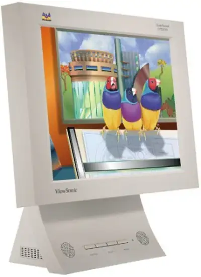 VINTAGE VIEWSONIC VIEWPANEL VPD150 15” LCD MONITOR VERY RARE, View more