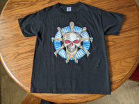 Heavy Metal Skull Tee Shirt