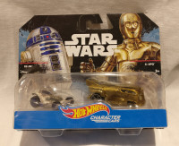 Hotwheels R2D2 and C-3PO