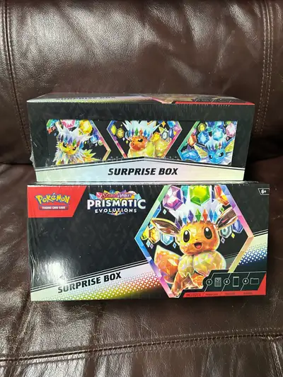 Pokémon Prismatic Evolutions Surprise Box, View more
