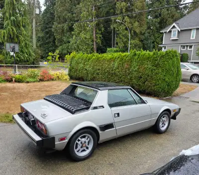 1979 Fiat X/19 Fun to drive, great on gas! Trade for cool older car or truck New tires, all 4 disc b...