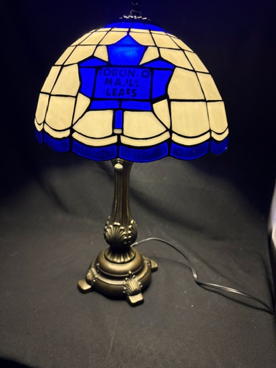 Tiffany Lamp - Toronto Maple Leafs, View more