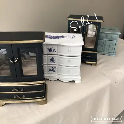 Lovely Solid Wood Vintage Jewelry Boxes, View more