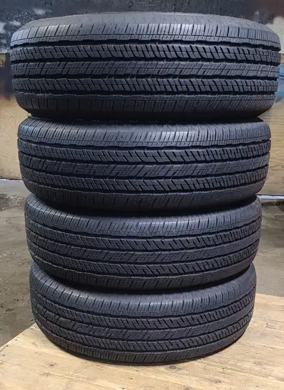 275/65r18 Bridgestone Dueler H/T, 75% tread, $350