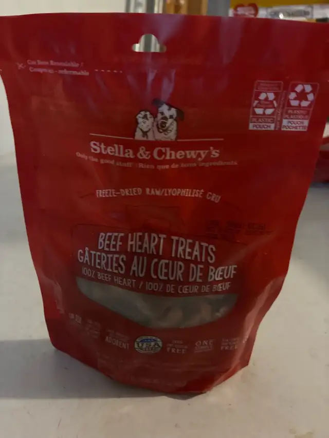 Stella & Chewy’s Freeze Dried beef heart treats | Other | Markham ...