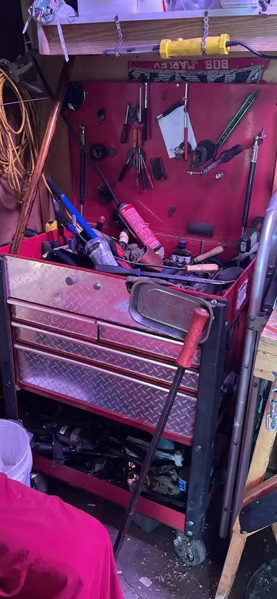 toolbox with tools, View more