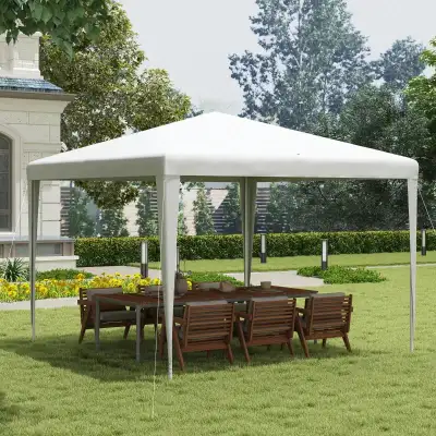 Outsunny 10×10 FT White Outdoor Party Tent, View more
