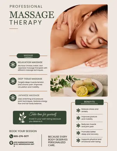 New Massage Therapist Available Today — Book Now!, View more