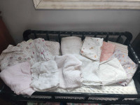 Box full of Burp Cloths/Swaddling Blankets