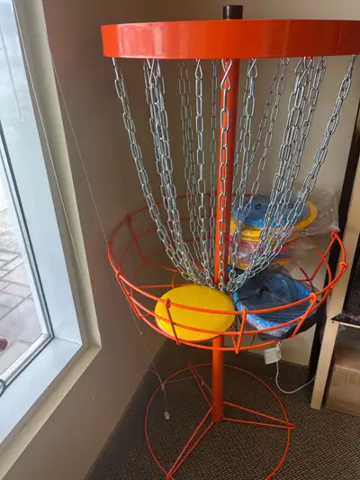Frisbee disc golf basket, View more