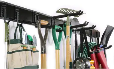 New Set of Garage Garden Tools, Accessories Hanger Holder Rack, View more