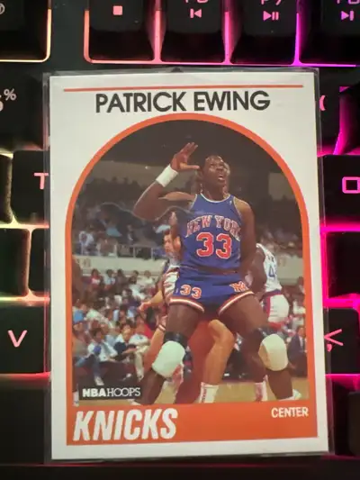 Patrick Ewing NBA Hoops Card, View more