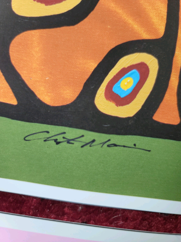 Collection of Fine Art Prints "Signed by Christian Morrisseau" in Arts & Collectibles in Oshawa / Durham Region - Image 4