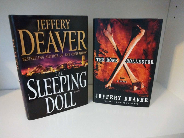 2 Jeffrey Deaver novels in Fiction in Edmonton