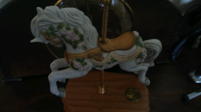 Porcelain Music box Westland numbered Carousel Horse in Arts & Collectibles in City of Toronto - Image 8