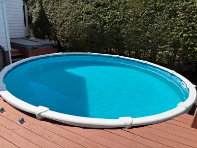 Piscine hors terre 18’ - Gratuit, View more