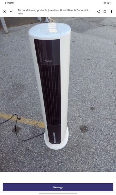 3 months old Air cooling fan