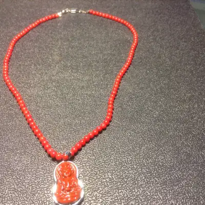 Old Coral Beads Necklace, View more