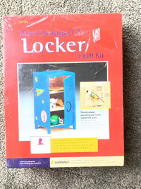 Mini Storage/CD Locker Craft Kit
