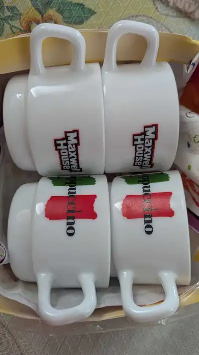 Vintage Maxwell House Mugs (Arcopal)France, View more