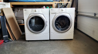 Whirlpool washer and dryer 36''h stackable work perfectly $675