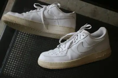 Nike Air Force 1 Men’s Sneakers - US 11, EUR 45, UK 10 (2015 Model) - $45 Description: Classic Nike...