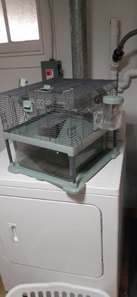 Deluxe 2 level hamster home