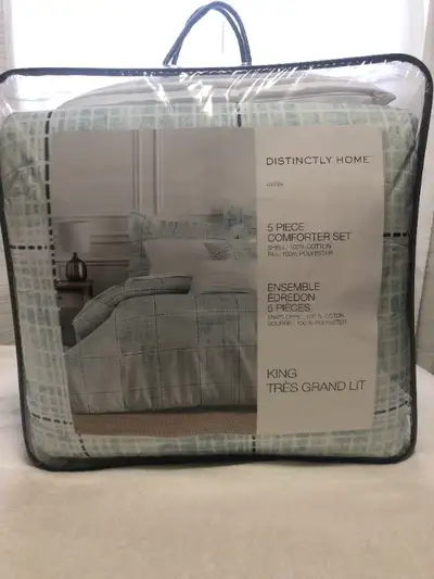 Distinctly Home, Farren KING 5-Piece Comforter Set, View more