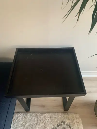 structube mango wood end table, View more