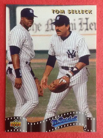 Upper Deck 1992 Tom Selleck/Frank Thomas SP4, View more