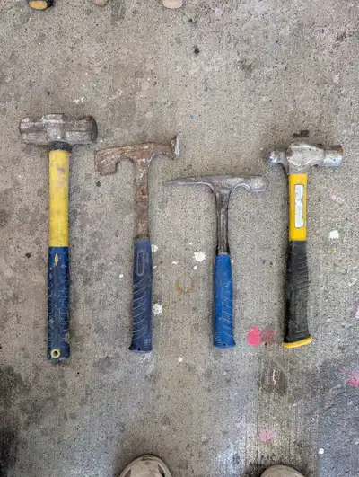 Assorted Claw, Ball-Peen Hammers, sledge hammer , View more