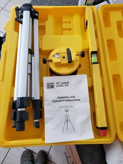 Power Fist 18" Laser Level Kit, View more