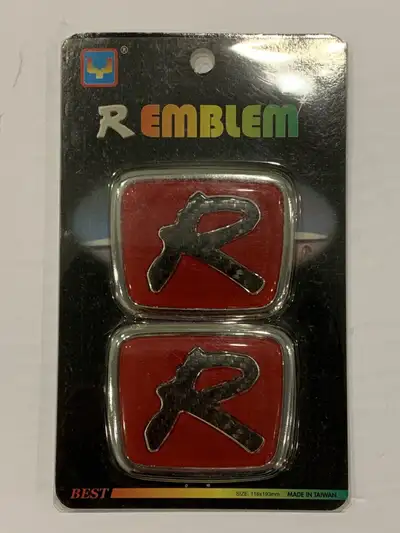 A pair of Type R emblem for Honda Acura Brand new never used. Pick up at Bayview and Sheppard