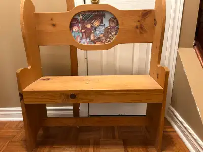 Nice Wooden Bench for Children, View more