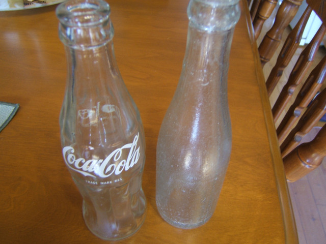 Two soda bottles in Arts & Collectibles in Fredericton - Image 2