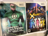 Wii Games-Green Lantern: Rise of the Manhunters & X Men: Destiny