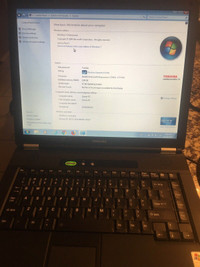 Toshiba Tectra A 3 Windows 7 pro Laptops $ 50.00